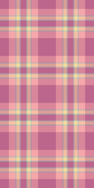 Diğer vektör tekstil desenleri, kalın, dikişsiz kumaş tartan. Kırmızı ve pastel renk paleti ile biçimlendirilmiş ekose kontrol arkaplan dokusu.