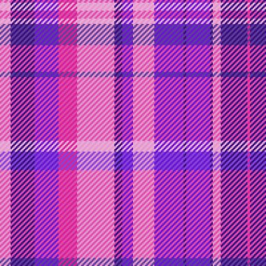 Canlı pembe ve mor ekose desenli. Tekstil tasarımları, moda, web sitesi geçmişi ya da cesur, dokulu estetik gerektiren her proje için mükemmel..