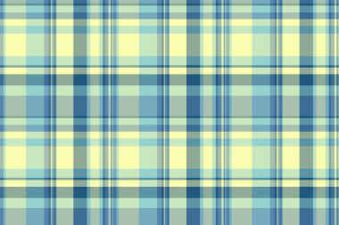 Pastel mavi ve sarı renklerde kusursuz ekose desenli. Düzeni, mirası ya da konforu temsil eder. Özgeçmiş, tekstil ya da dijital tasarım için ideal. Çok yönlü estetik.