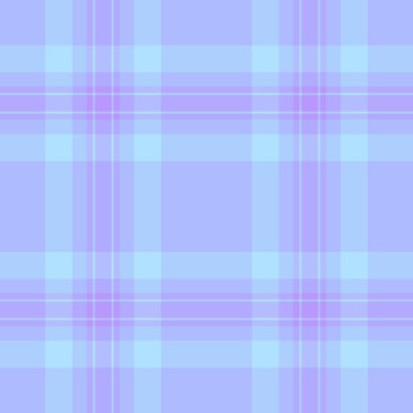 Düz doku kumaş ekose, krallık tartan desenli vektör. Mavi ve çivit renk paletinde diğer dikişsiz tekstil denetimi.