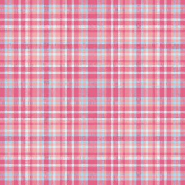 Nefis pastel pembe ve açık mavi ekose desenli. Tekstil tasarımı, moda, geçmiş ve web siteleri için mükemmel. İlkbahar, kadınlık ve nazik sofistike duyguları çağrıştırır..