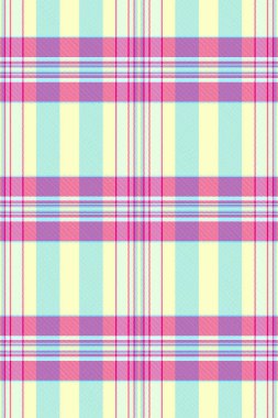 Aralık ekose kumaşı, papatya desensiz çek dokusu. Limon şifon ve cyan renk paletinde düzenlenebilir vektör arkaplan tekstil deseni.