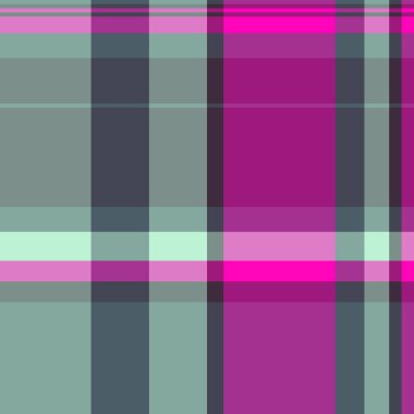 Keten desenli tartan, kusursuz arka plan vektörü. Paskalya tekstil kumaşı pastel kumaş ve pembe renk paleti.