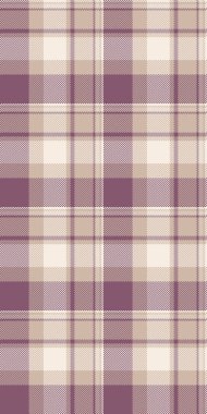 Bej ve leylak renginde zarif nötr ekose desenli. Tekstil tasarımı, giysi, ambalaj ya da web sitesi geçmişi için mükemmel. İnce doku ve klasik tarz sıcaklığı ve rahatlığı çağrıştırıyor..
