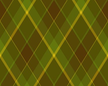 Topraksı yeşil ve kahverengi tonlarda zarif çapraz ekoseli desen. Sonbahar tasarımları, tekstil projeleri ya da planlarınıza karmaşık bir doku eklemek için mükemmel..