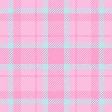 Tatlı pastel pembe ve açık mavi ekose desenli. Tekstil tasarımı, hatıra defteri ya da kadın markası için mükemmel. Bu pürüzsüz doku nezaket ve huzuru çağrıştırıyor..