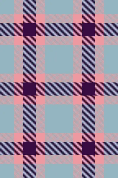 Tekstil tartını at, vektör desenini kusursuz listele. Pastel ve kırmızı renk paletinde arkaplan desenli ekose kumaş.