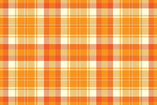 Sıcak, ekose desenli turuncu ve kremalı. Arka plan, tekstil ya da herhangi bir tasarıma samimi bir sonbahar eklemek için mükemmel..