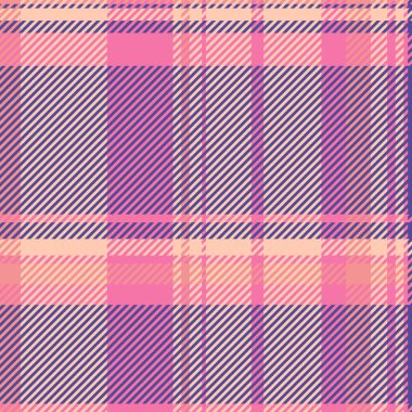 Canlı pembe ve mor ekose desenli. Tekstil tasarımı, moda ve web sitesi geçmişi için mükemmel. Bu neşeli, şık doku sıcaklık ve rahatlığı çağrıştırıyor..