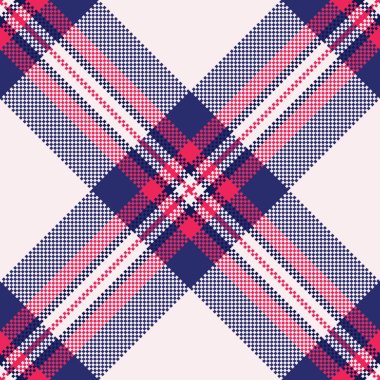 Detaylı ekose desenli. Canlı ve simetrik çizgileri olan klasik tekstil tasarımı. Arkaplan, giysi ya da vintagetemalı projeler için mükemmel.