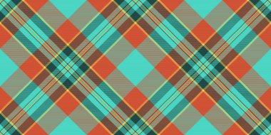 Canlı çapraz ekose desenli, gri, turuncu ve kahverengi. Tekstil tasarımı, moda, web sitesi geçmişi ya da şık bir geometrik dokuya ihtiyaç duyan her proje için mükemmel..