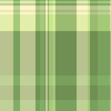 İz sürme özgeçmişi ekoseli, Arap ekoseli, kusursuz vektör. Tekstil kumaş desenini yeşil ve açık renk paletinde giyin.