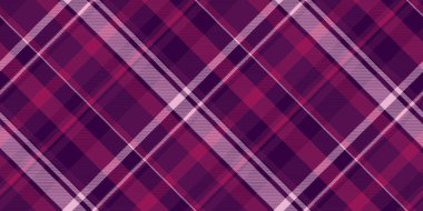 Mor tonlarda çapraz ekoseli desen. Geçmişler, tekstil ve yaratıcı projeler için ideal. Tasarımınıza derinlik ve ilgi ekler.
