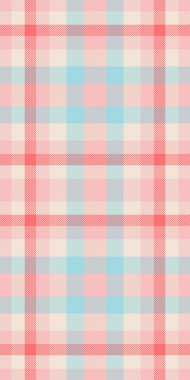 Pamuksuz ekose kumaş, kadınların moda arka plan vektör kumaşı. Köpek dişi desenli tartan deseni ışık ve kırmızı renk paletinde kontrol et.