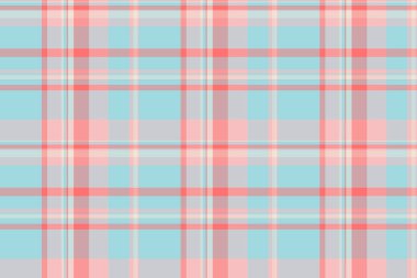Yumuşak mavi ve mercan renklerinde yumuşak pastel ekose desenli. Tekstil tasarımı, web sitesi geçmişi veya hatıra defteri projeleri için ideal.