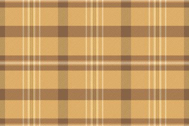 Zarif bej ve kahverengi ekose desenli. Tekstil tasarımı, sonbahar temaları ya da kırsal arka planlar için mükemmel.