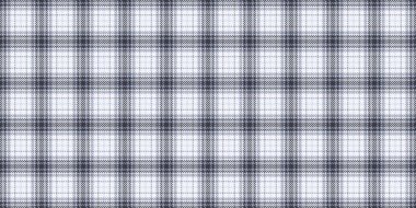Örtülü tartan desenli arka plan, ekose kumaş stili. Koleksiyon vektörü beyaz ve pastel renk paletindeki kusursuz kumaşı kontrol et.
