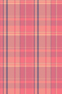 Ekose kumaş geçmişini, cadılar bayramı desenini tartanı kontrol ediyorum. Katlanmış kumaş vektörü, kırmızı ve turuncu renk paletinde kusursuz desen.