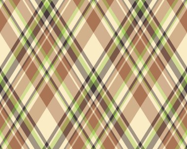 Argyle geometrik eşkenar dörtgenin kusursuz deseni. Harlequin duvar kağıdı tasarımını kontrol et. Web geçmişi için klasik elmas şekilli tekstil malzemesi, baskı kumaşı, kazak, ambalaj kağıdı, hediye kartı, davetiye.