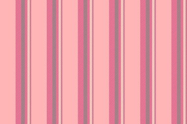 Pembe, mercan ve leylak tonlarında dikey çizgili desen. Tekstil tasarımı, kumaş örneği veya duvar kağıdı. Arkaplan, el sanatları veya dijital projeler için kullan.
