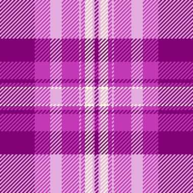 Zarif mor ve pembe ekose desenli. Tekstil tasarımı, moda, web siteleri veya markalaşma projeleri için mükemmel.