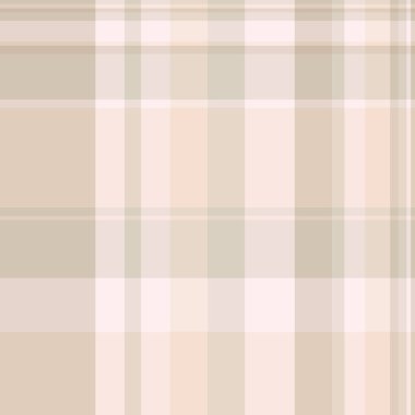 Tarafsız tonlarda ince ekose desen. Bej, kahverengi ve beyaz kesişimler klasik bir tasarım yaratıyor. Arkaplan, tekstil ve grafik tasarımı için ideal.