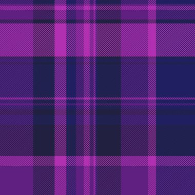 Mor ve mavi renkli ekoseli desenler. Klasik, dokulu bir his gerektiren arka plan, tekstil veya grafik tasarım projeleri için mükemmel.