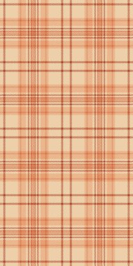 Erkek tekstil desenli tartan, mevsimsel arka plan dikişsiz vektör. Doku kumaşı ekoseyi açık ve turuncu renk paletinde tekrar et.