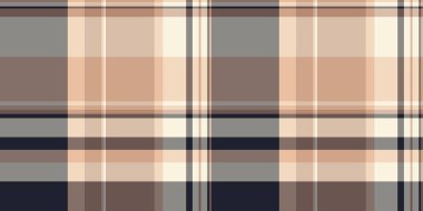 Kumaş desenli ekoseli, kadınsı desenli arka plan tartanı. Tekstil denetim vektörünü ışık ve pastel renk paletinde pürüzsüz hale getir.