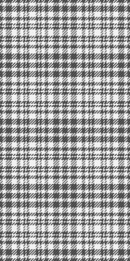 Cazibeli vektör ekoseli, klasik tekstil özgeçmiş kontrolü. 1960 'ların kumaşsız desenli beyaz ve nötr renk paleti.