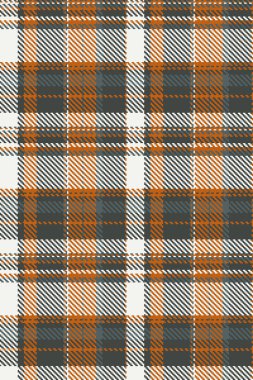 Görüntü pürüzsüz desenli ekose, yakışıklı vektör arkaplan tartanı. Filigran desenli kumaş kontrolü gri ve beyaz renk paleti ile.