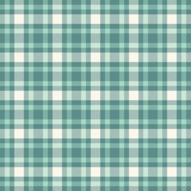 Kusursuz pastel yeşil ve beyaz ekose desenli. Tekstil tasarımı, web sitesi geçmişi veya el işi projeleri için mükemmel.