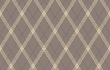 Argyle geometrik eşkenar dörtgenin kusursuz deseni. Harlequin duvar kağıdı tasarımını kontrol et. Web geçmişi için klasik elmas şekilli tekstil malzemesi, baskı kumaşı, kazak, ambalaj kağıdı, hediye kartı, davetiye.