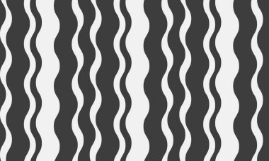 Soyut gri dalgalı çizgili desen. Özgeçmiş, web sitesi tasarımı, tekstil baskıları veya modern sanat projeleri için mükemmel.