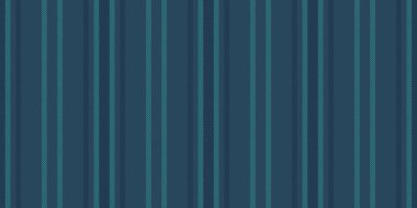 Fecember tekstil dikişsiz arka plan, tasarım vektör çizgileri deseni. Cyan ve gök mavisi renk paletinde Podel dikey kumaş çizgisi.