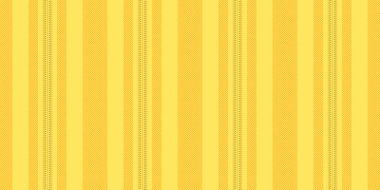 Arka planda dikey çizgiler, kumaşlarda pürüzsüz doku. Sarı ve kehribar renk paletinde Pix tekstil vektör çizgisi deseni.