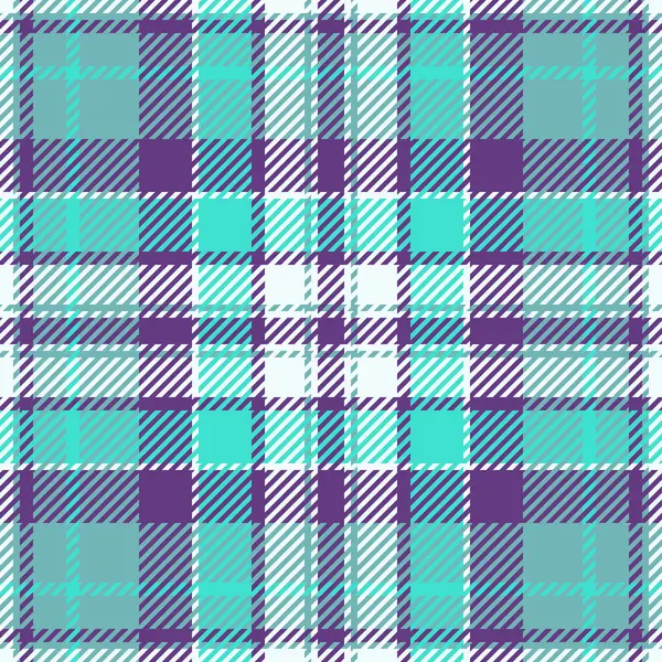 Canlı deniz mavisi, mor ve beyaz ekose desenli. Tekstil tasarımı, moda, arka plan ve web sitesi tasarımları için mükemmel. Bu pürüzsüz doku, tazelik ve sofistike duyguları çağrıştırıyor..