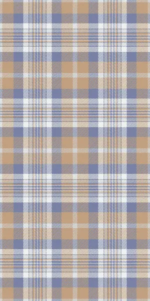 Zarif desenli tekstil vektörü, küçük bir tartan tartanı. Kumaş dokusunu pastel ve turuncu renklerle kaplayan ekoseli palet..