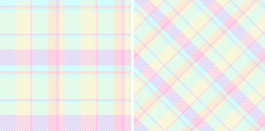 Arka plan kumaş desenli, ekoseli tartan kumaş. Festival sezonu süslemeleri için bahar renklerinde ayarlandı.