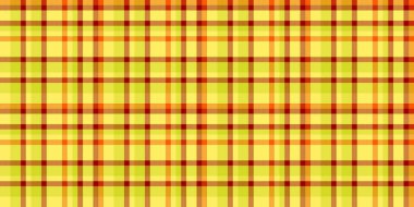 Canlı sarı, turuncu ve kahverengi ekose desenli. Web sitesi geçmişi, tekstil tasarımları veya sonbahar temalı projeler için mükemmel.