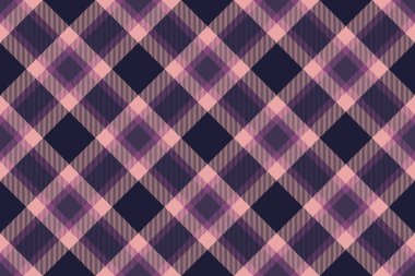 Zarif pembe ve koyu mor ekose desenli. Tekstil tasarımı, moda, giyim, web sitesi geçmişi veya ambalaj kağıdı için kusursuz doku ideali.