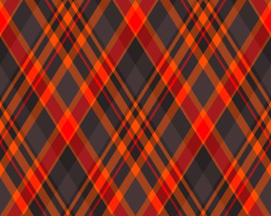 Argyle geometrik eşkenar dörtgenin kusursuz deseni. Harlequin duvar kağıdı tasarımını kontrol et. Web geçmişi için klasik elmas şekilli tekstil malzemesi, baskı kumaşı, kazak, ambalaj kağıdı, hediye kartı, davetiye.