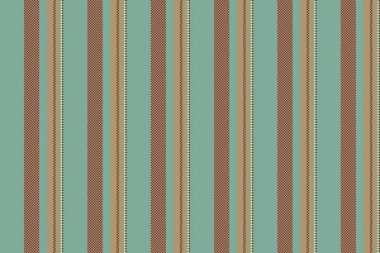 Şekilsiz dikey doku, modaya uygun arka plan tekstil vektörü. Desen çizgileri dikiliyor Pastel kumaş ve kırmızı renk paleti ile.