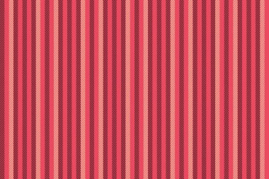 Vomforable çizgili kumaş arka plan, desensiz çizgiler ayarlanıyor. Kırmızı ve koyu renk paletinde düz desen tekstil öner.