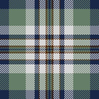 Sofistike adaçayı yeşili, lacivert ve beyaz ekose desenli. Tekstil tasarımı, moda, ev dekorasyonu ve web sitesi geçmişi için ideal.