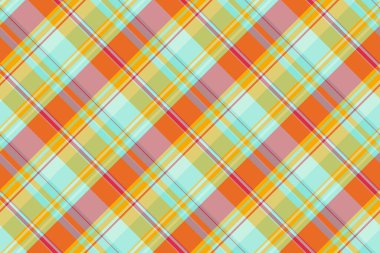 Mutlu noeller arka plan desenli ekose, tartan vektör desenli imalat. Kalıtsal miras, tekstil kumaşını açık ve sarı renk paletinde kontrol et.