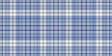İnce mavi ve beyaz ekose kumaş deseni. Moda, ev dekorasyonu ya da web tasarım projeleri için mükemmel. Sakin ve klasik bir tarzı çağrıştırıyor..