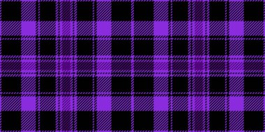 Canlı mor ve siyah ekose desenler, tekstil tasarımları, web sitesi geçmişleri veya moda çizimleri için mükemmel..