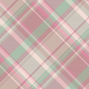 Yumuşak pembeler, yeşiller ve kremler içinde zarif pastel ekoseli desenler. Tekstil tasarımları, moda, web siteleri ya da ince bir incelik ve kadınsı cazibe gerektiren markalaşma projeleri için mükemmel..