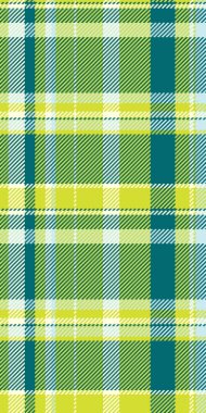 Canlı kireç yeşili, deniz mavisi ve beyaz ekose desenli. Tekstil tasarımı, web sitesi geçmişi ya da moda projeleri için mükemmel. Bu neşeli, pürüzsüz doku tazeliği ve baharı çağrıştırıyor..